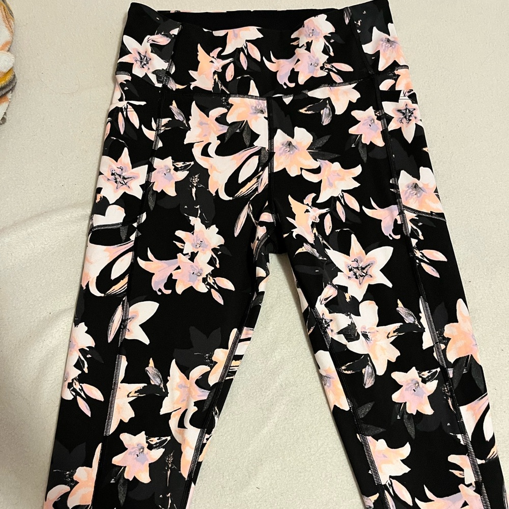 Floral leggings
